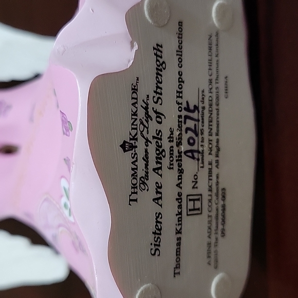 Thomas Kinkade Breast Cancer Awareness Angelic Sisters of Hope Collection - Picture 10 of 12